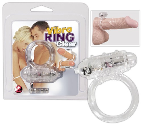 Прозрачное эрекционное виброкольцо Vibro Ring Clear - Orion - в Санкт-Петербурге купить с доставкой