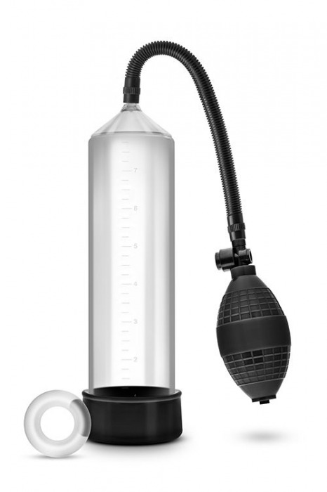 Прозрачная вакуумная помпа VX101 Male Enhancement Pump - Blush Novelties - в Санкт-Петербурге купить с доставкой