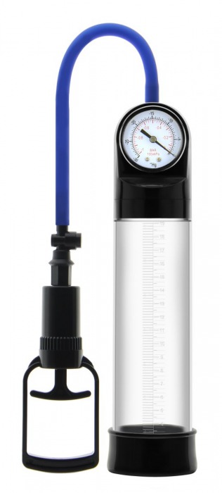 Прозрачная вакуумная помпа Erozon Penis Pump с манометром - Erozon - в Санкт-Петербурге купить с доставкой