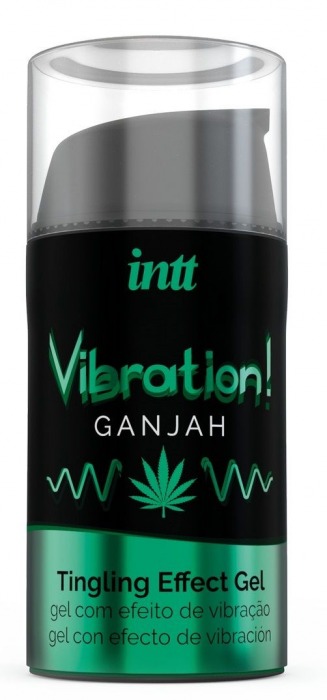 Жидкий интимный гель с эффектом вибрации Vibration! Ganjah - 15 мл. - INTT - купить с доставкой в Санкт-Петербурге