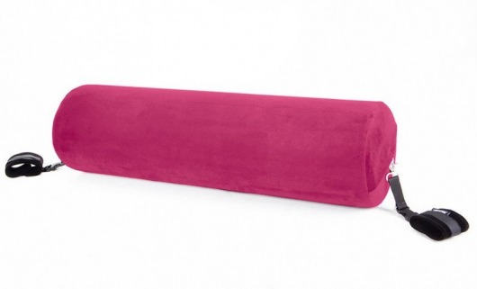 Розовая вельветовая подушка для любви Liberator Retail Whirl - Liberator - купить с доставкой в Санкт-Петербурге