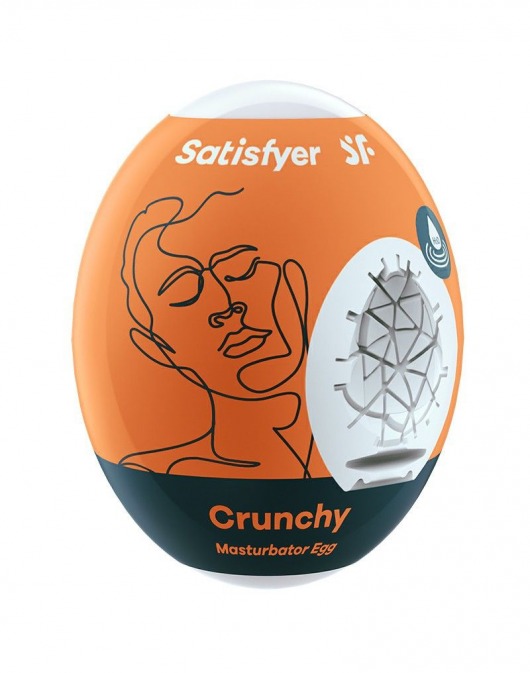 Мастурбатор-яйцо Satisfyer Crunchy Mini Masturbator - Satisfyer - в Санкт-Петербурге купить с доставкой