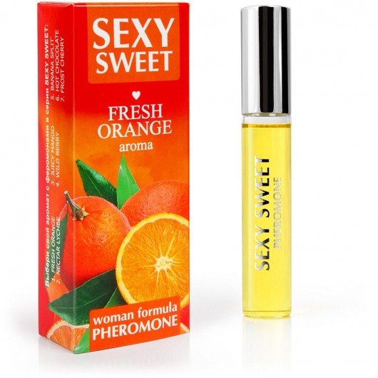 Парфюм для тела с феромонами Sexy Sweet с ароматом апельсина - 10 мл. -  - Магазин феромонов в Санкт-Петербурге