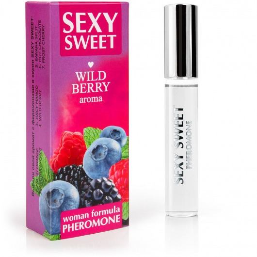 Парфюм для тела с феромонами Sexy Sweet с ароматом лесных ягод - 10 мл. -  - Магазин феромонов в Санкт-Петербурге