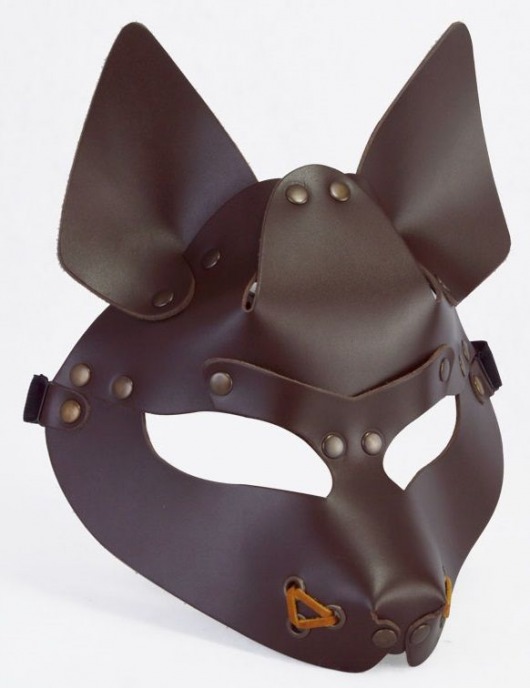 Коричневая маска Wolf - Sitabella - купить с доставкой в Санкт-Петербурге