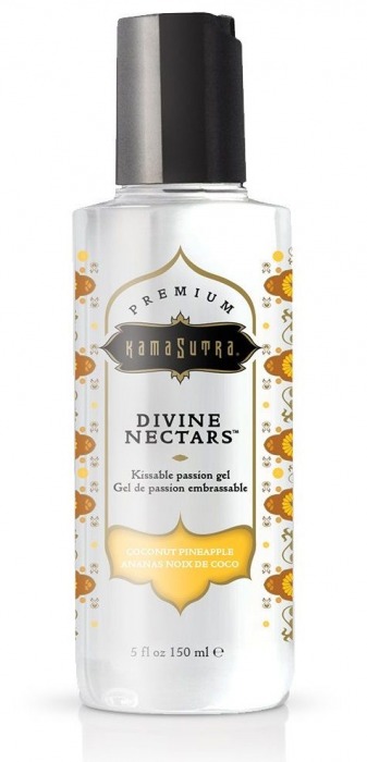 Гель-лубрикант на водной основе Divine Nectars Vanilla с ароматом ванили - 150 мл. - Kama Sutra - купить с доставкой в Санкт-Петербурге