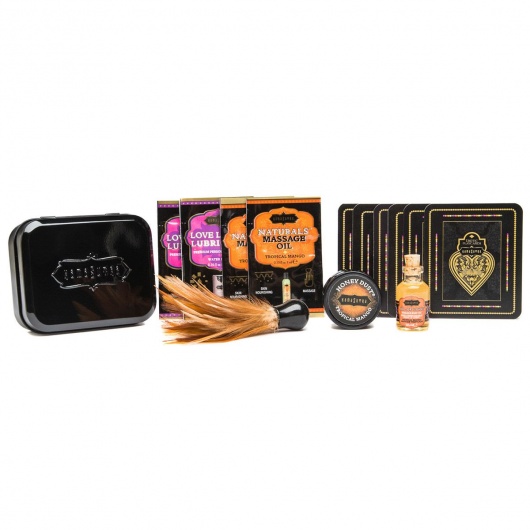 Эротический набор Weekender Kit Tropical Mango - Kama Sutra - купить с доставкой в Санкт-Петербурге