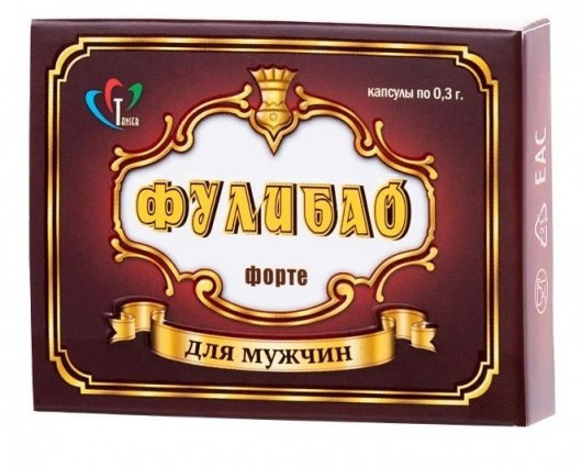 БАД для мужчин  Фулибао форте  - 6 капсул (0,3 гр.) - Фулибао - купить с доставкой в Санкт-Петербурге