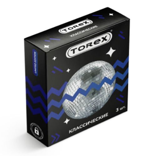 Гладкие презервативы Torex Party  Классические  - 3 шт. - Torex - купить с доставкой в Санкт-Петербурге