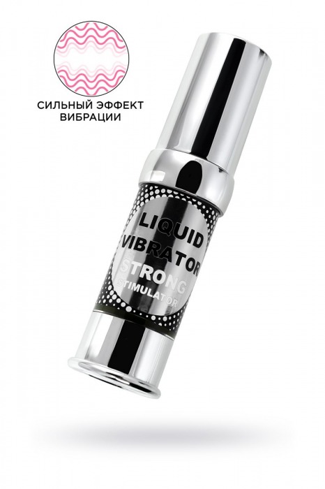 Жидкий вибратор с усиленным эффектом Liquid Vibrator Strong Stimulator - 15 мл. - Secret Play - купить с доставкой в Санкт-Петербурге