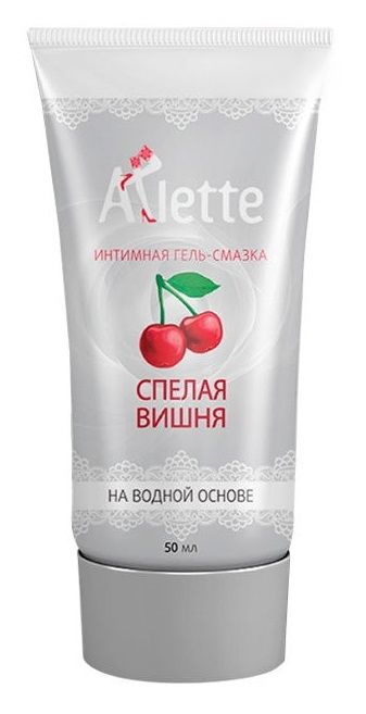 Интимная гель-смазка на водной основе Arlette  Спелая вишня  - 50 мл. - Arlette - купить с доставкой в Санкт-Петербурге