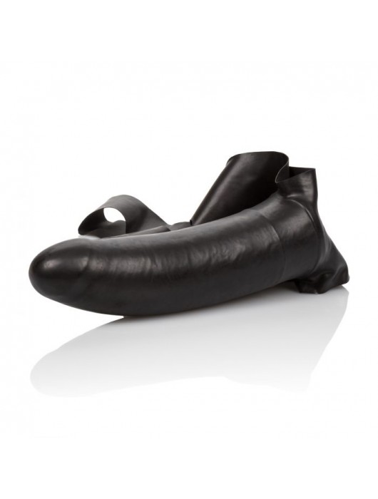 Черный страпон для оральной стимуляции The  Original  Accommodator Latex Dong - California Exotic Novelties - купить с доставкой в Санкт-Петербурге