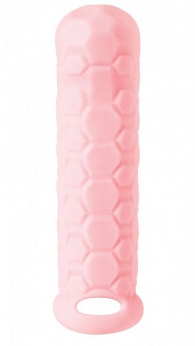 Розовый фаллоудлинитель Homme Long - 15,5 см. - Lola Games - в Санкт-Петербурге купить с доставкой