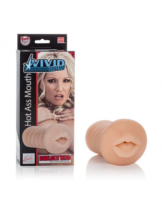 Мастурбатор-ротик Vivid Raw Hot Ass Mouth - California Exotic Novelties - в Санкт-Петербурге купить с доставкой
