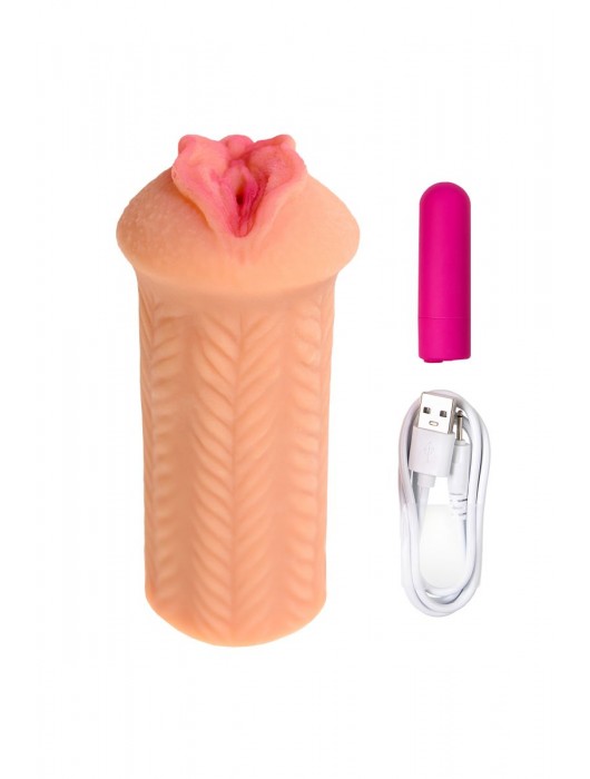 Мастурбатор-вагина Elegance.004 с вибрацией - KOKOS - в Санкт-Петербурге купить с доставкой