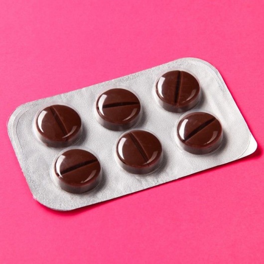 Шоколадные таблетки в коробке  Аналгин ультра  - 24 гр. - Сима-Ленд - купить с доставкой в Санкт-Петербурге