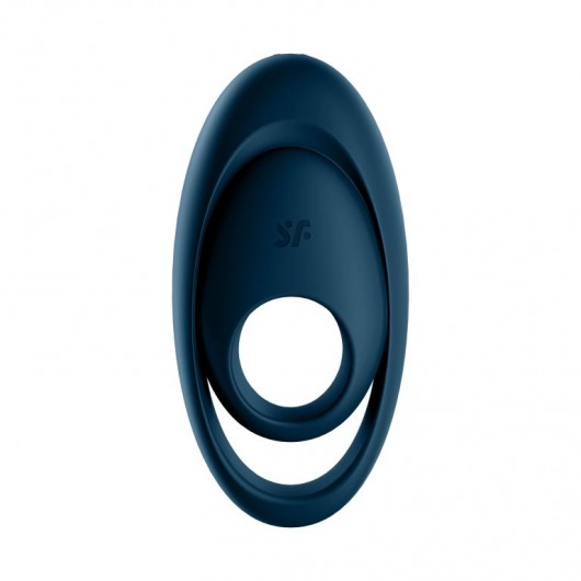 Темно-синее эрекционное кольцо Glorious Duo - Satisfyer - в Санкт-Петербурге купить с доставкой