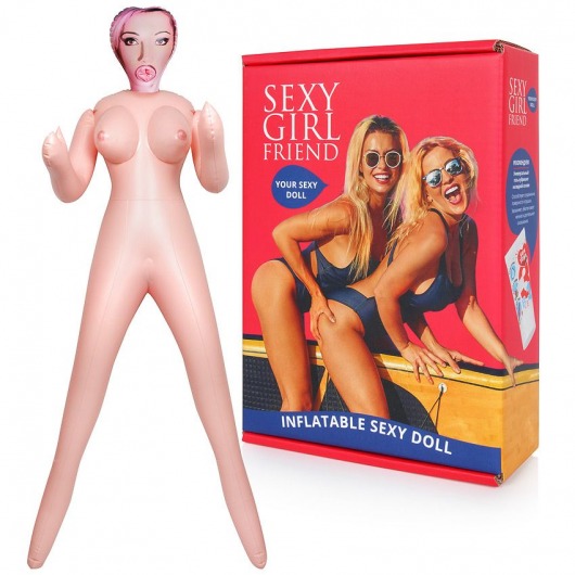 Надувная секс-кукла  Анджелина - Bior toys - в Санкт-Петербурге купить с доставкой