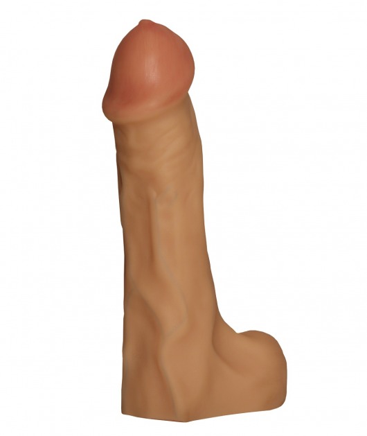 Реалистичная насадка для трусиков Harness с плугом - 21 см. - Джага-Джага - купить с доставкой в Санкт-Петербурге