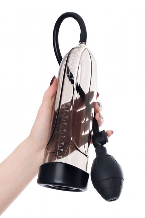 Мужская помпа-массажер с силиконовой вставкой - Sexus - в Санкт-Петербурге купить с доставкой