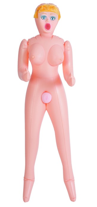 Надувная секс-кукла с реалистичными вставками - ToyFa - в Санкт-Петербурге купить с доставкой