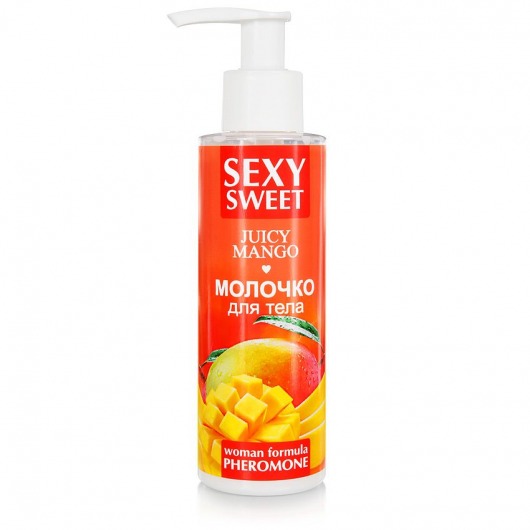 Молочко для тела с феромонами и ароматом манго Sexy Sweet Juicy Mango - 150 гр. -  - Магазин феромонов в Санкт-Петербурге