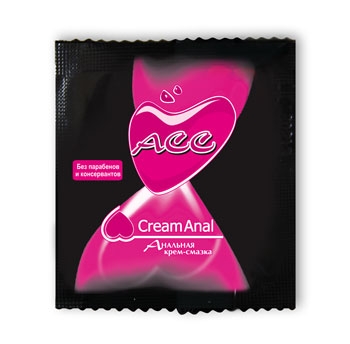 Крем-смазка Creamanal ACC в одноразовой упаковке - 4 гр. - Биоритм - купить с доставкой в Санкт-Петербурге