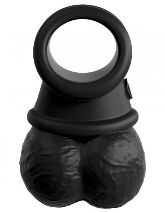 Кольцо-утяжелитель Swinging Silicone Balls - Pipedream - купить с доставкой в Санкт-Петербурге