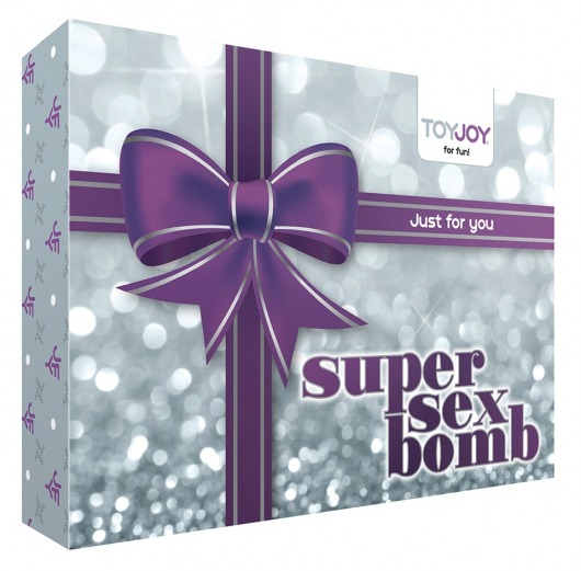 Эротический набор SUPER SEX BOMB PURPLE - Toy Joy - купить с доставкой в Санкт-Петербурге
