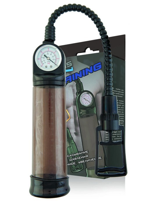 Помпа-массажер с манометром и удобным рычагом для откачки воздуха - Sexus - в Санкт-Петербурге купить с доставкой