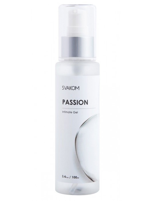 Смазка на водной основе Passion Intimate Gel - 100 мл. - Svakom - купить с доставкой в Санкт-Петербурге
