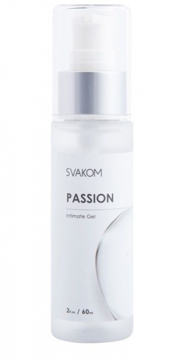 Смазка на водной основе Passion Intimate Gel - 60 мл. - Svakom - купить с доставкой в Санкт-Петербурге