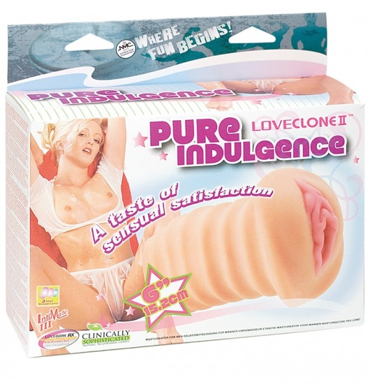 Мастурбатор-вагина с вибрацией и пультом управления PURE INDULGENCE - NMC - в Санкт-Петербурге купить с доставкой