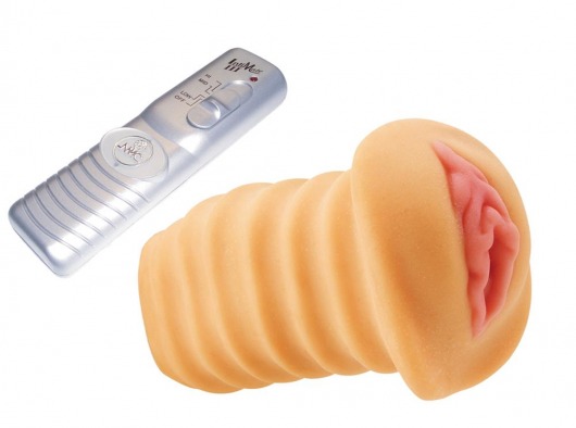 Мастурбатор-вагина с вибрацией и пультом управления PURE INDULGENCE - NMC - в Санкт-Петербурге купить с доставкой