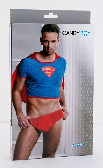 Костюм супермена - Candy Boy купить с доставкой