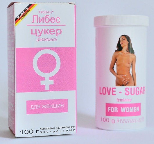 Сахар любви для женщин Liebes-Zucker-Feminin - 100 гр. - Milan Arzneimittel GmbH - купить с доставкой в Санкт-Петербурге
