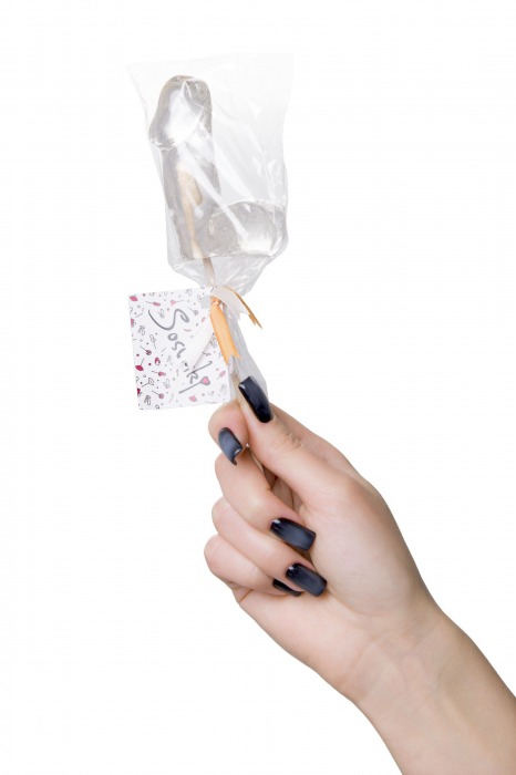 Прозрачный леденец в форме фаллоса со вкусом пина колады - Sosuчki - купить с доставкой в Санкт-Петербурге