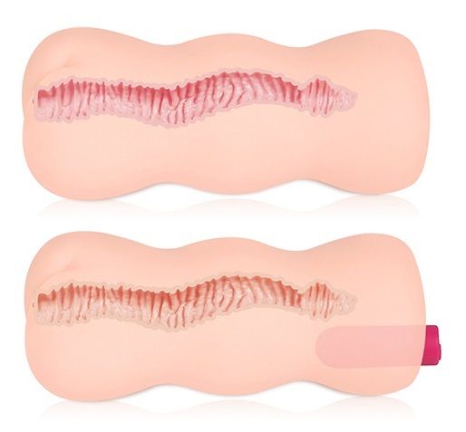 Телесный вибромастурбатор-анус TONGGGO 2 Auto - KOKOS - в Санкт-Петербурге купить с доставкой