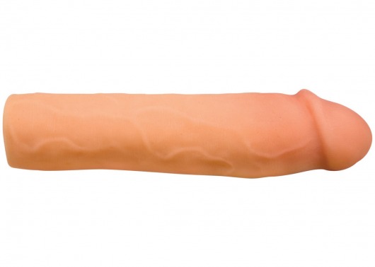 Реалистичная насадка-удлинитель Wildfire Celebrity Series Tommy Gunn Power Suction CyberSkin Penis Extension - 22 см. - Topco Sales - в Санкт-Петербурге купить с доставкой