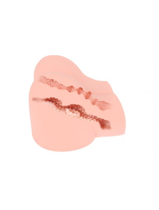 Вибрирующий мастурбатор-полуторс Olivia Say: вагина и анус - KOKOS - в Санкт-Петербурге купить с доставкой