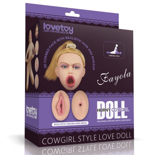 Надувная секс-кукла Fayola - Lovetoy - в Санкт-Петербурге купить с доставкой