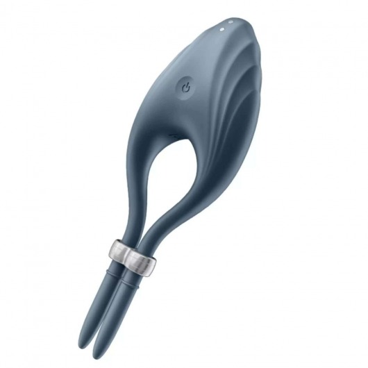 Темно-синее эрекционное кольцо-лассо Duelist - Satisfyer - в Санкт-Петербурге купить с доставкой