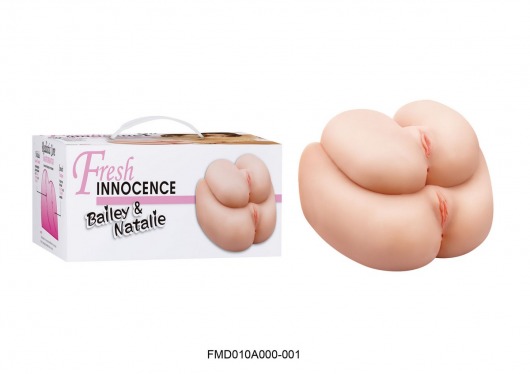 Двойной реалистичный мастурбатор  Байли и Натали  - имитация секса с двумя - NMC - в Санкт-Петербурге купить с доставкой