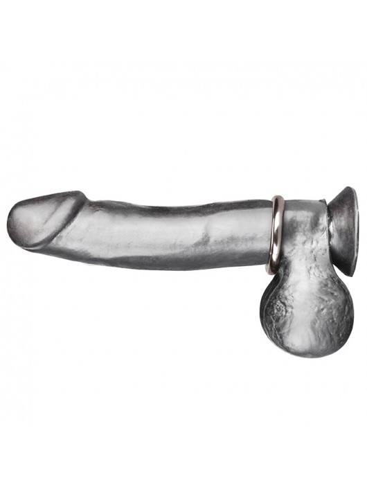 Стальное эрекционное кольцо STEEL COCK RING - 4.5 см. - BlueLine - в Санкт-Петербурге купить с доставкой