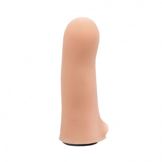 Черный пояс-трусики в комплекте с коннектором и насадкой - Notabu - купить с доставкой в Санкт-Петербурге