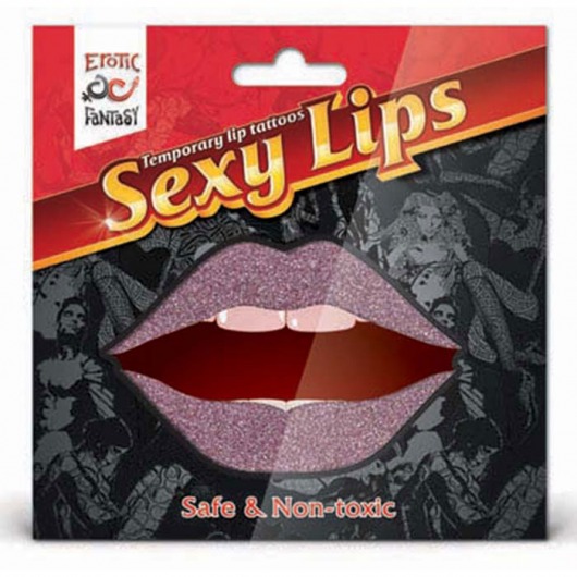 Lip Tatoo Сиреневый блеск - Erotic Fantasy купить с доставкой