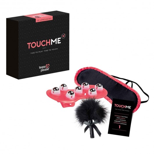 Настольная игра для любовной прелюдии Touch Me - Tease&Please - купить с доставкой в Санкт-Петербурге