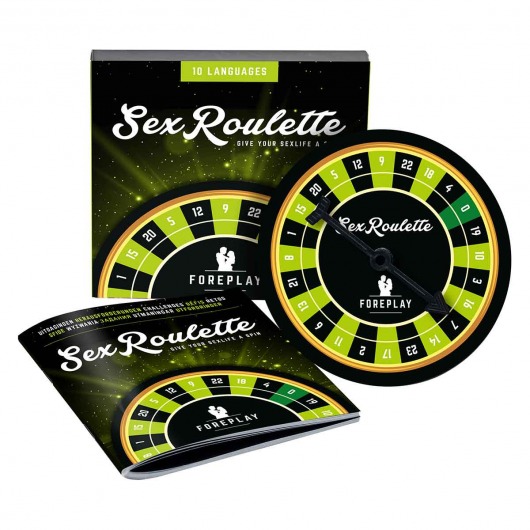 Настольная игра-рулетка Sex Roulette Foreplay - Tease&Please - купить с доставкой в Санкт-Петербурге