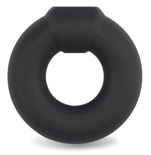 Черное эрекционное кольцо Ultra Soft Platinum Cure Silicone Cockring - Lovetoy - в Санкт-Петербурге купить с доставкой