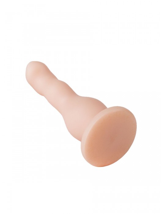 Телесный стимулятор простаты с изгибами - 13,5 см. - LOVETOY (А-Полимер) - в Санкт-Петербурге купить с доставкой